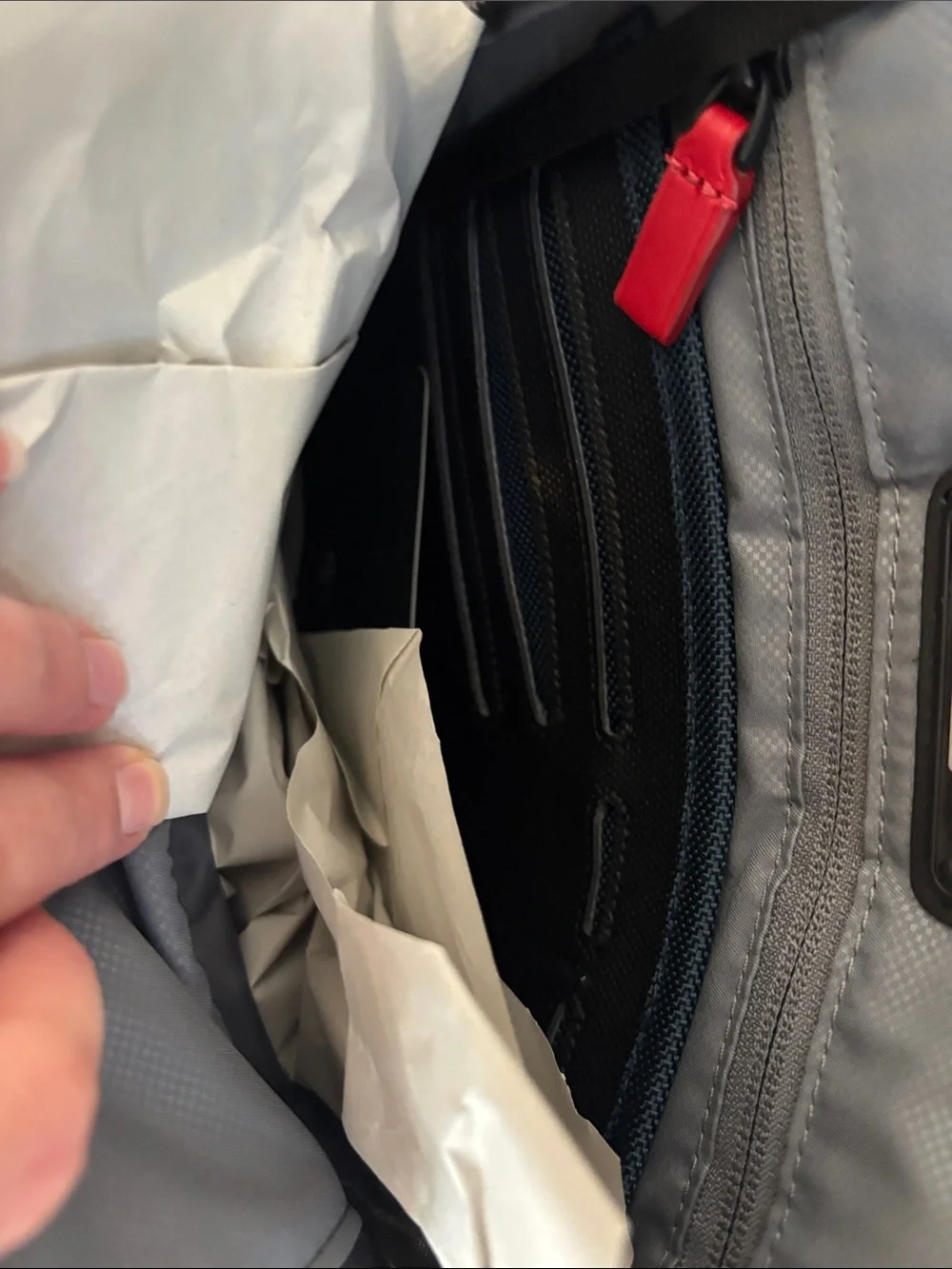 Tumi Black Medium Travel Tote
